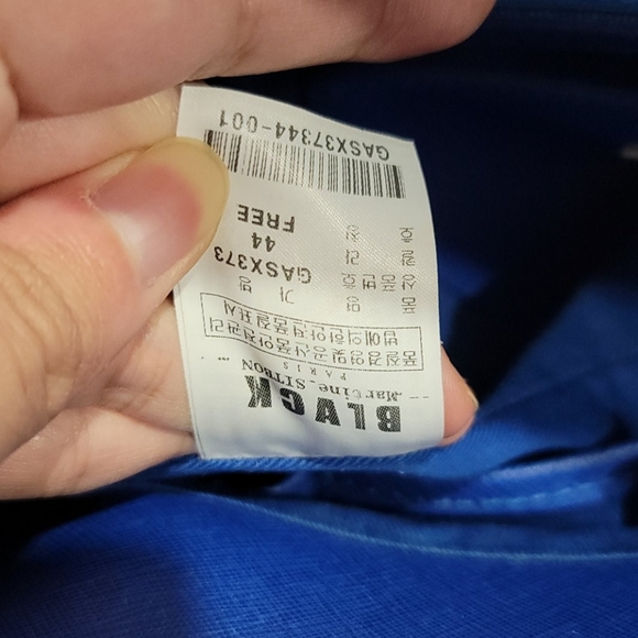 Blue Black Martin Sitbon purse - Picture 7 of 8